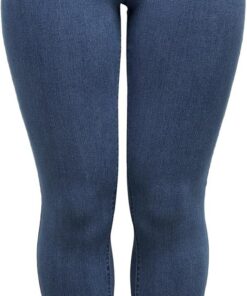 Only Carmakoma Carthunder Push Up Reg SK Jeans MBD Noos Vaqueros Skinny para Mujer, Azul (Medium Blue Denim), 54 Grande EU