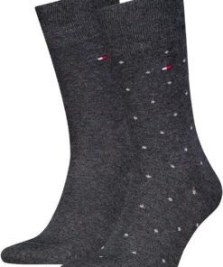Tommy Hilfiger Dot Calcetines clásicos Hombre (Pack de 2)