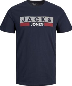 JACK & JONES Jjecorp Logo tee Play SS O-n Noos Pls Camiseta Hombre (Pack de 1)