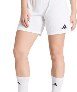 adidas Mujer Entrada26 Shorts, White/Black, XXL