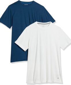 Amazon Essentials Hombre Camiseta Técnica, Rendimiento Deportivo (Disponible en Tallas Grandes y Largos Especiales)