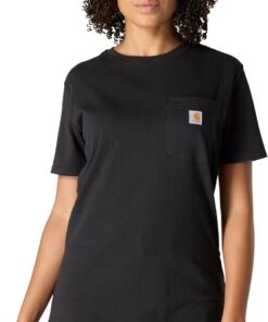 Carhartt Loose Fit Heavyweight Short-Sleeve Pocket T-Shirt (Also Available In Plus Sizes) Closeout Clásico Mujer