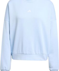 adidas Mujer Essentials Small Logo Feel Cozy Relaxed FIT Sweatshirt