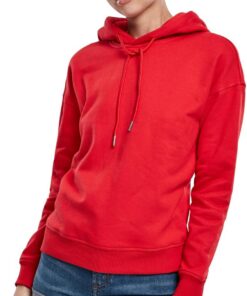 URBAN CLASSICS Sudadera de Invierno con Capucha para Mujer, 100% Algodón Orgánico Natural, Jersey de Manga Larga, Disponible en Varios Colores y Tallas XS - 5XL