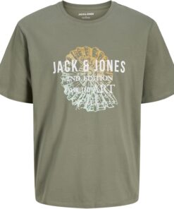 JACK & JONES Jjgradient Print tee SS Crew Neck para Hombre