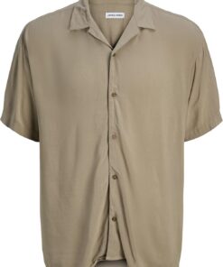 Jack & Jones Jjejeff Solid Resort Camiseta S/S Sn Camisa de Manga Corta Hombre (Pack de 1)