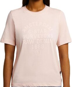 G-Star Text Gr R T Wmn Camiseta Mujer (Pack de 1)