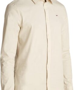 Tommy Jeans Camisa Hombre Original Stretch Manga Larga