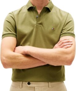 Tommy Hilfiger Liquid Cotton Reg Seasonal Polo Mw0mw39994 Polo S/S Hombre (Pack de 1)