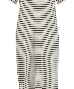 Visinny O-Neck S/S Midi Dress/PB, Abedul, XL