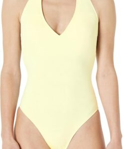 Amazon Essentials Mujer Traje de baño Halter de una Pieza