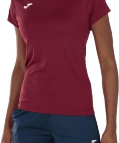 Joma Camiseta Deportiva Manga Corta Mujer, 6XS - 3XL - Mantiene Seco el Contacto con el Cuerpo, Ideal para Running o Gym - Combi