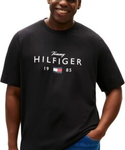 Tommy Hilfiger BT-Brand Love Big Hilfiger tee-b Mw0mw43005 Camiseta S/S Hombre (Pack de 1)