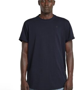 G-Star Camiseta Text Chest Camiseta Hombre (Pack de 1)
