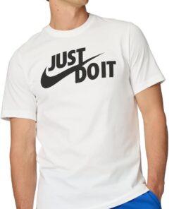 NIKE Men's Sportswear Just Do It Swoosh T-Shirt (Pack of 1)