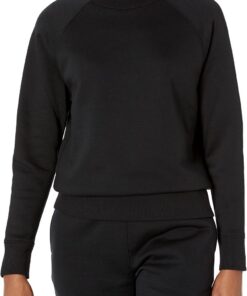 Amazon Essentials Mujer Sudadera Holgada de Manga Larga con Cuello Redondo Jersey (Disponible en Tallas Grandes)