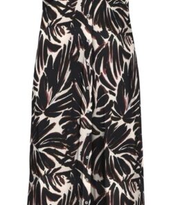 ONLY Onlnova Life Vis Mollie Long Dress Wvn, Negro, S Mujeres