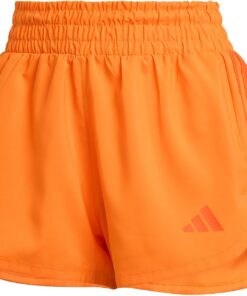 adidas Pacer Workout Woven High Rise Shorts - Pantalones Cortos Mujer