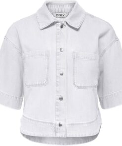 ONLY Onlcleo Life SS Crop Dnm Shirt PIM Noos Onlcleo Life SS Crop Dnm Camiseta PIM Noos Mujer (Pack de 1)