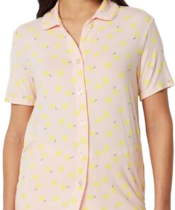 Amazon Essentials x Sofia Grainge Conjunto de Pijama de Manga Corta para Verano de la Colección Mamá y Yo para Mujer y Niña