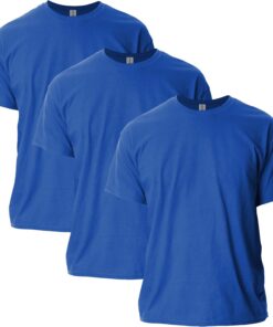 Gildan Camisetas de Tripulación, Paquete Múltiple, Estilo G1100 Camisetas de tripulación, Paquete múltiple, Estilo G1100 Hombre (Pack de 12)