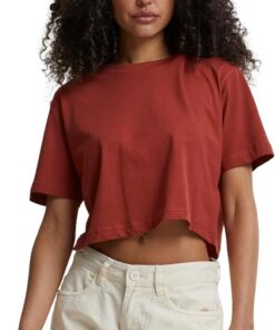 Urban Classics Ladies Short Oversized tee Mujer Camiseta Negro 100% algodón Regular
