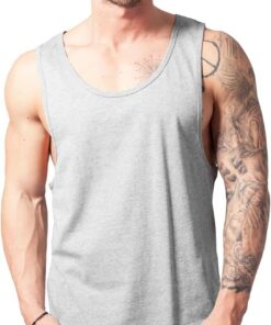Urban Classics Jersey Big Tank Hombre Top Tirante Ancho Negro Regular
