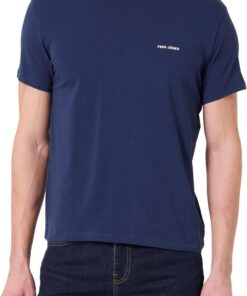 Pepe Jeans M Basic Logo Stretch Camiseta para Hombre