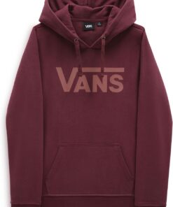 Vans WM Drop V Logo Sudadera con Capucha para Mujer