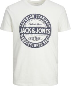 Jack & Jones Jjejeans tee SS O-Neck Noos 23/24 Camiseta Hombre (Pack de 1)