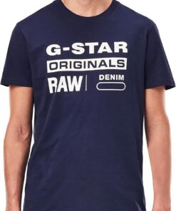 G-Star Camiseta Graphic 4 Camisetas Hombre (Pack de 1)