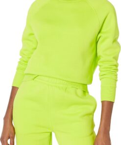 Amazon Essentials Mujer Sudadera Holgada de Manga Larga con Cuello Redondo Jersey (Disponible en Tallas Grandes)