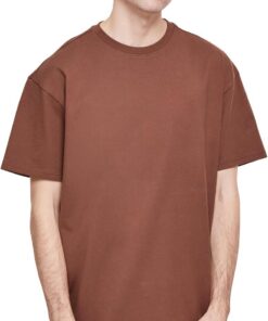 Urban Classics Camiseta de Manga Corta para Hombres, Camiseta pesada de color sólido para hombres, estilo oversized, disponible en varios colores, tallas de S a 5XL