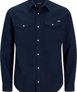 Jack & Jones Jjesheridan Shirt L/S Noos Camisa Hombre (Pack de 1)