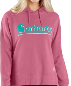 Carhartt Tencel™ Fiber Series Loose Fit Fall Graphic Hooded Sweatshirt Sudadera Mujer (Pack de 1)