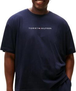 Tommy Hilfiger BT SS tee Cont. Logo Um0um03719 Camiseta S/S Hombre (Pack de 1)