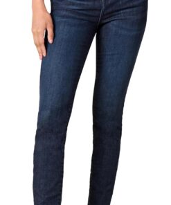 Amazon Essentials Vaqueros Ceñidos de Tiro Alto - colores interrumpidos Mujer