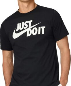 NIKE Men's Sportswear Just Do It Swoosh T-Shirt (Pack of 1)