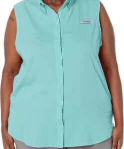 Columbia Tamiami Women's Sleeveless Shirt Tamiami - Camiseta sin Mangas para Mujer Mujer (Pack de 1)