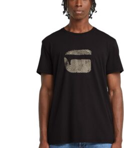 G-Star Hombre Finger Print Burger T-Shirt