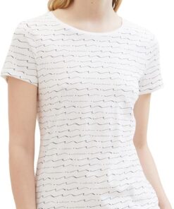 TOM TAILOR 1041771 Camiseta Mujer (Pack de 1)