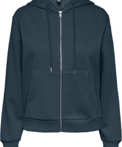 PIECES Hoodie PCCHILLI Zip-UP