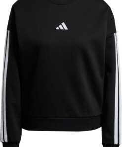 adidas Mujer Essentials 3-Stripes Fleece Sweatshirt