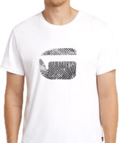 G-Star Hombre Finger Print Burger T-Shirt