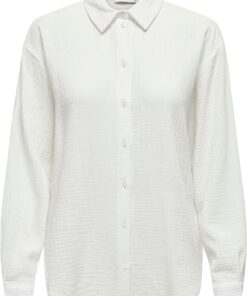 JDY Jdytheis L/S Camiseta Holgada Wvn Noos Camisa para Mujer | Camiseta