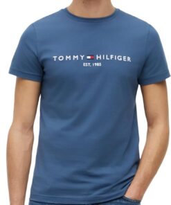 Tommy Hilfiger Camiseta de Manga Corta Hombre Slim Fit
