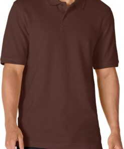Amazon Essentials Polo de Algodón Piqué de Manga Corta y Corte Estándar (Disponible en Tallas Grandes) Hombre