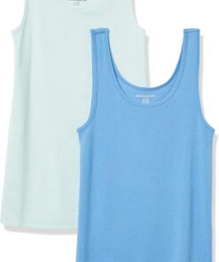 Amazon Essentials Mujer Camiseta de Tirantes de Ajuste Entallado