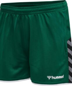 hummel Pantalones Cortos de Poli Cintura Ajustable Hmlautşc Multisport Mujer Talla