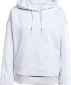 adidas Mujer Essentials 3-Stripes Fleece Hoodie